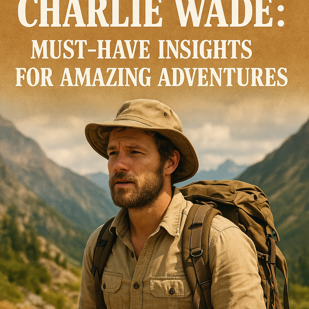 Illustration of Charlie Wade: Must-Have Insights for Amazing Adventures