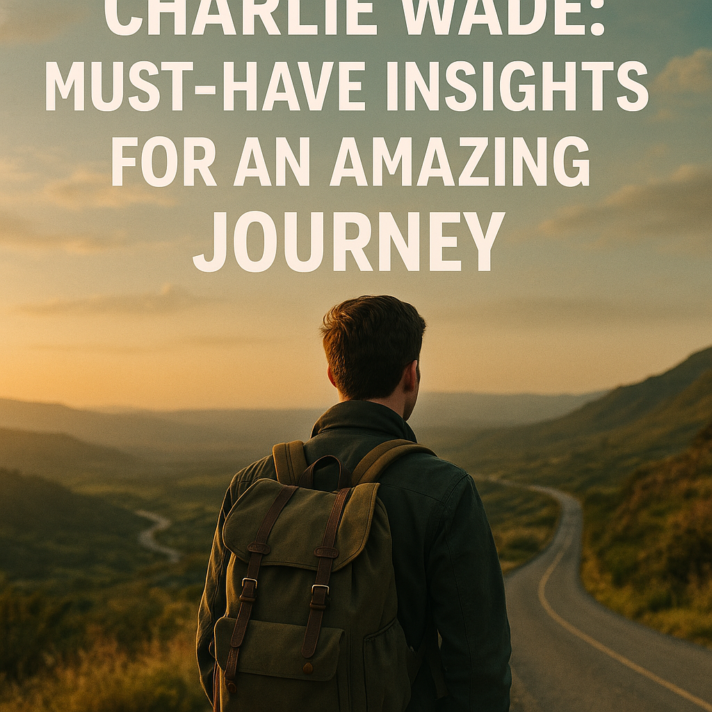 Illustration of Charlie Wade: Must-Have Insights for an Amazing Journey
