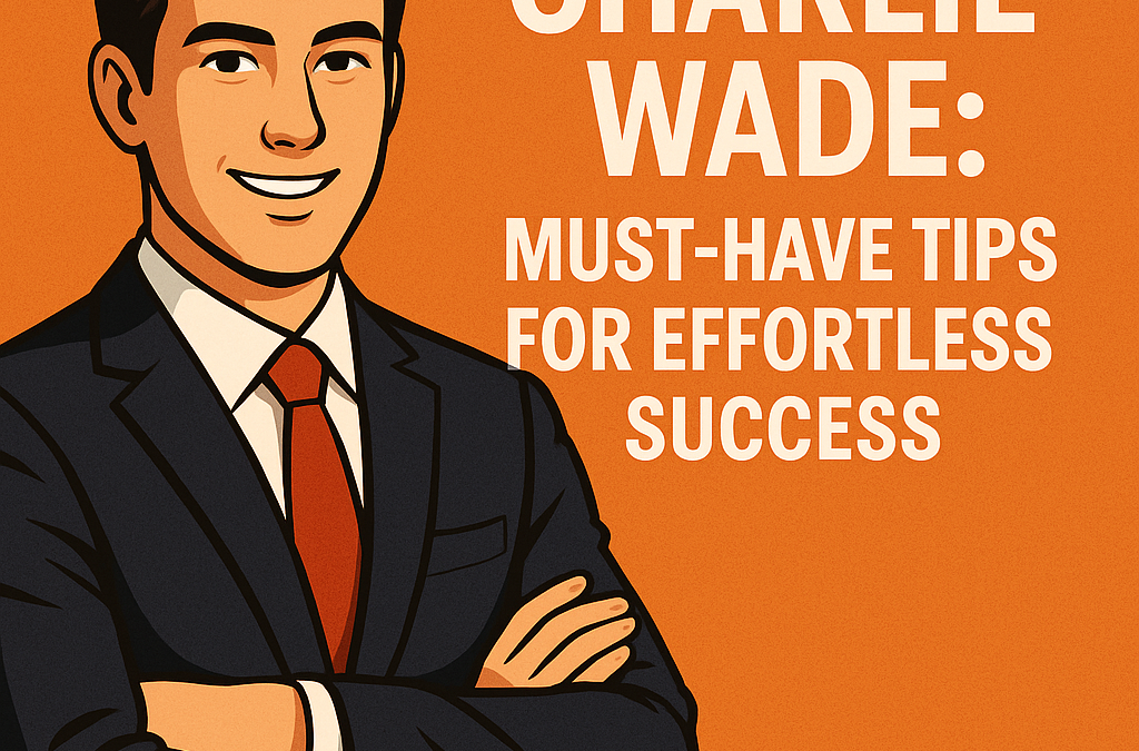 Charlie Wade: Must-Have Tips for Effortless Success