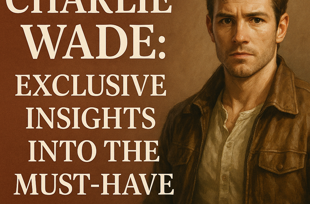 Charlie Wade: Exclusive Insights into the Must-Have Story