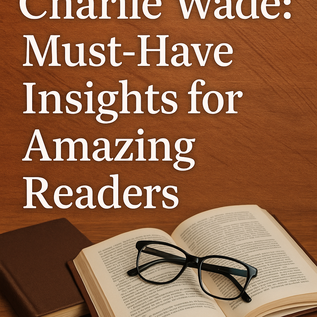 Illustration of Charlie Wade: Must-Have Insights for Amazing Readers