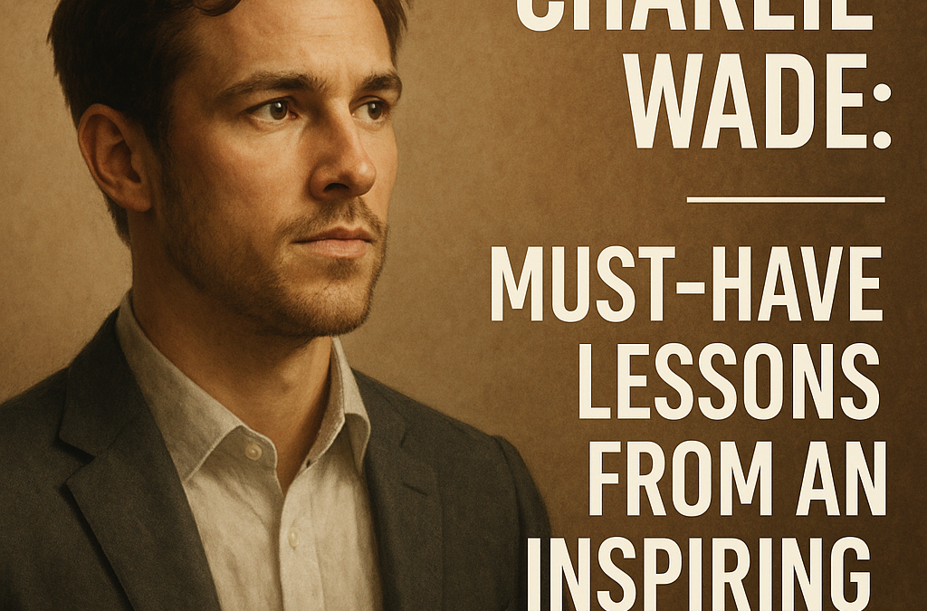 Charlie Wade: Must-Have Lessons From an Inspiring Story