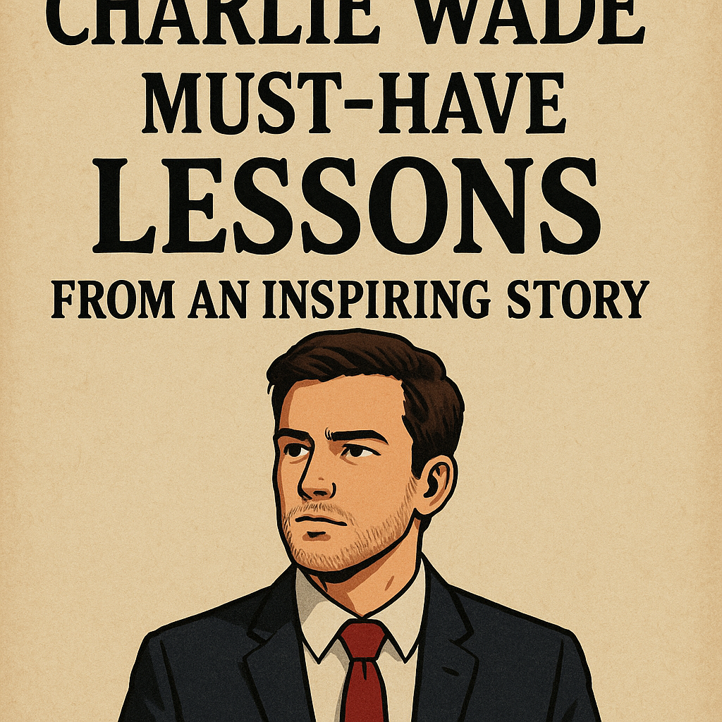 Illustration of Charlie Wade: Must-Have Lessons From an Inspiring Story